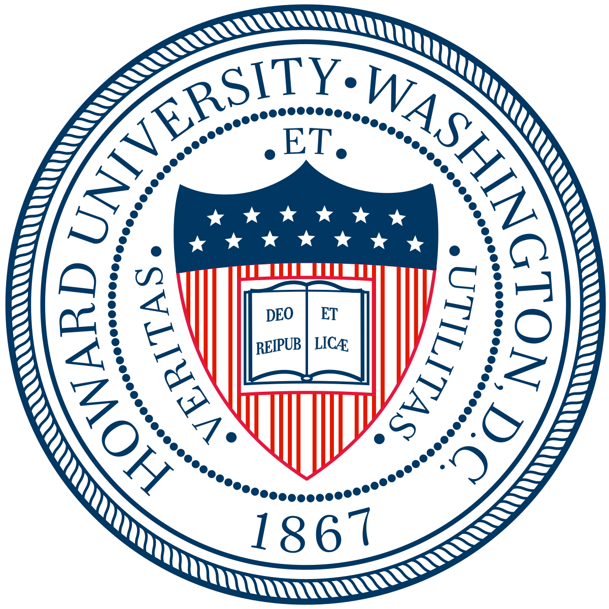 Howard University seal.